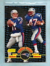 DREW BLEDSOE/ROBERT EDWARDS -1998 Stadium Club 