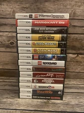 Nintendo DS Empty Cases with Manuals Lot Of 14 *NO GAMES*