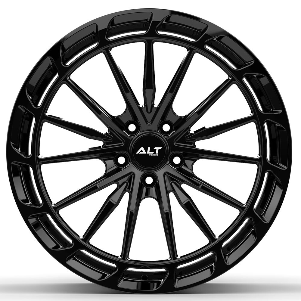 20"/21" ALT RSL-8 Lip Series Forged Gloss Black Wheels for Audi R8 2016-2025+