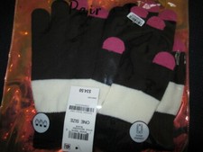 INC International Concepts Inc Pair 1 Tech Glove Set BLACK New