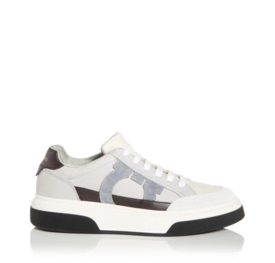 【送料&関税込】Ferragamo cassina White Leather Sneakers FERRAGAMO 'Cassina' sneakers | Men's Shoes | Vitkac
