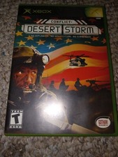 Conflict: Desert Storm (Microsoft Xbox, 2002) Complete disc case manual CIB