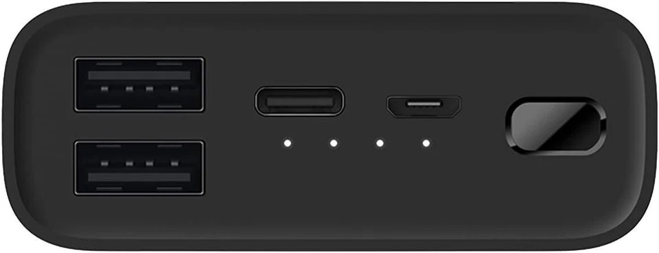 Xiaomi Mi Power Bank 3 Ultra Compacto, 10000 mAh, Negro Grafito Foto 2 de 4