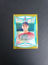 2008 Bowman Draft Prospects Baseball /50 Gold Refractor #BDPP7 Tyler Chatwood