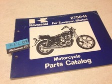 Kawasaki Parts Lista Z750-H Z750 H1 Z 750 Catalogo Lista Pezzo di Ricambio