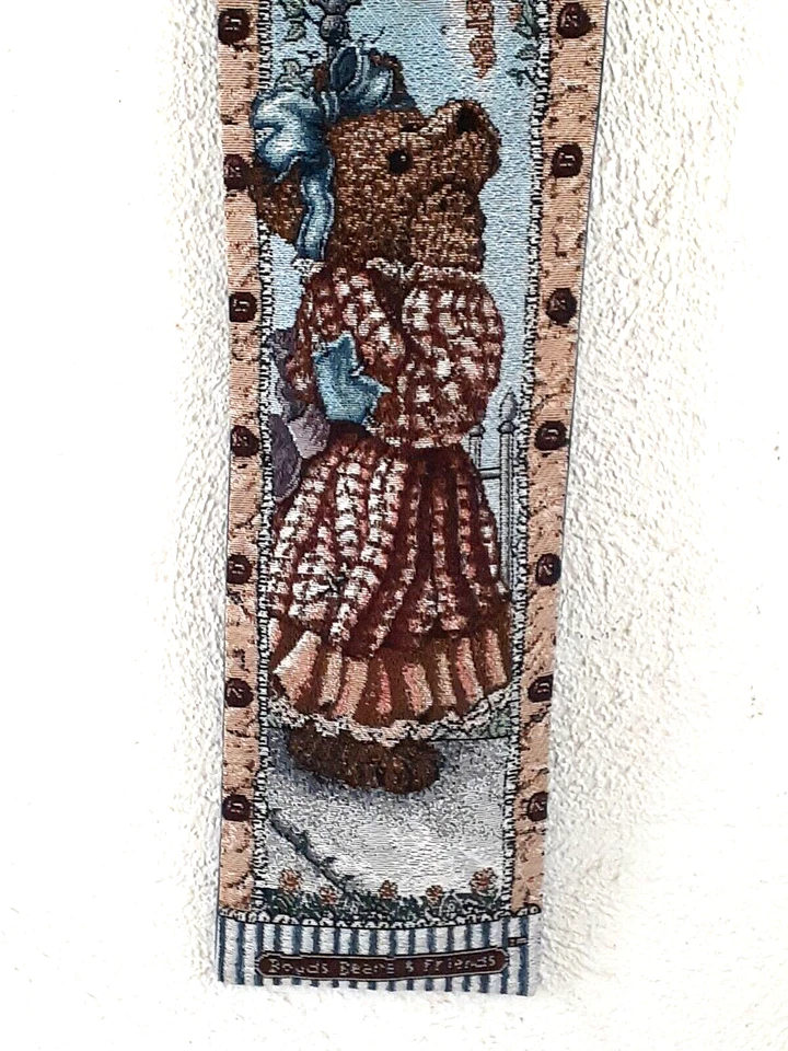 Boyds Girl Bears Just Between Us "EL SECRETO" Tapiz Colgante Decoración 40"x7" Foto 2 de 4