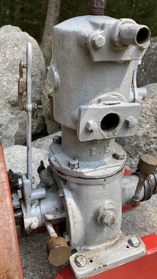 Antique Inboard Boat Motor Hit Miss Marine Engine Detroit Engine Works ...