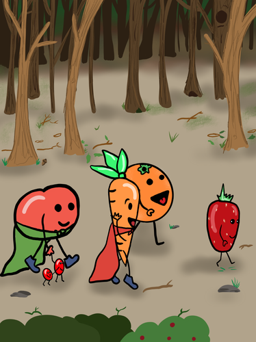 Super Carrot Man #4: We're Not Alone: Book by Kangaroo Tales - Samantha Turney - Picture 2 of 3