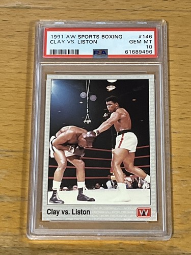 Floyd Patterson Autographed 1991 AW Sports Boxing Card – PSA/DNA Certified Collectors Edition