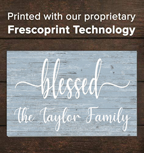Blessed Custom Rustic Family Sign Décor for Anniversary, Newly Wed Couples Gift - Picture 3 of 9