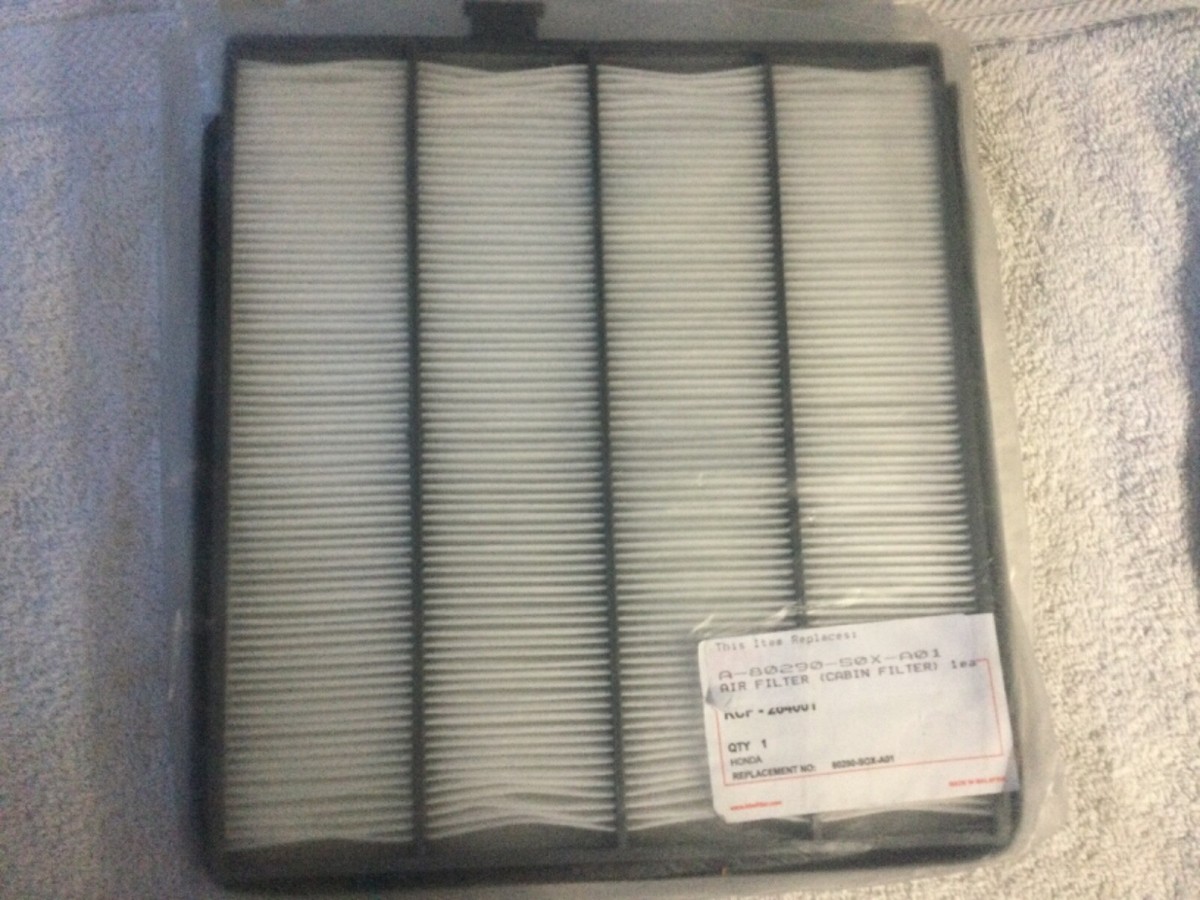 Cabin Air Filter For Honda & Acura style 80290-S0X-A01 | eBay