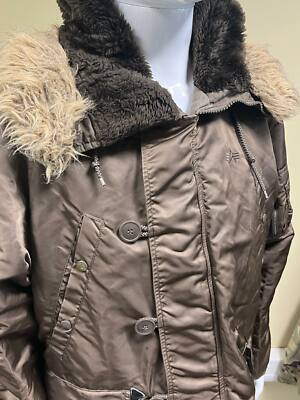 Original Alpha Industries Men's Coyote Brown N-3B Parka | eBay