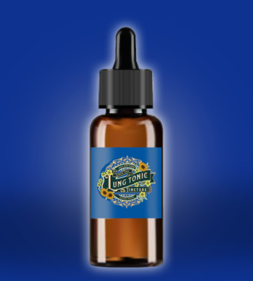 Lung Cleanse Lung Detox Easy Fast Respiratory Health Herbal Tincture USA