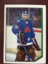1986-87 OPC STICKER ROOKIE # 33 CLINT MALARCHUK NORDIQUES