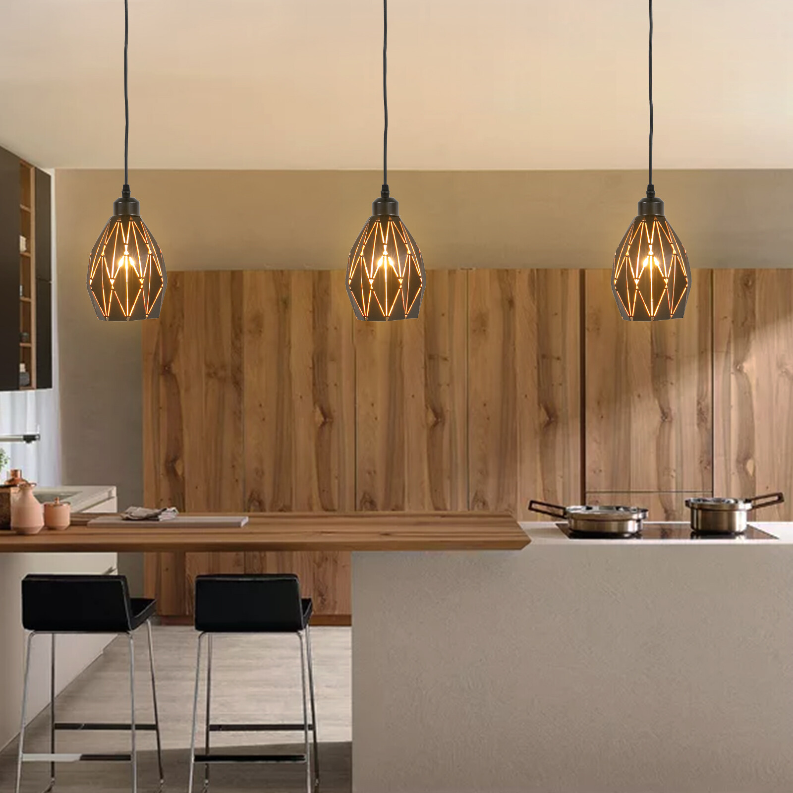 Modern Round Crystal Pendant Light, Dining Table Pendant Light, Pendant Lights