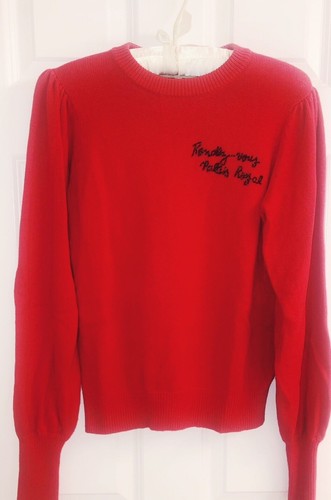 MAJE SWEATER MAELLE PALAIS ROYAL RENDEZ-VOUS PUFF SLEEVE BISHOP TOP S 1 0 2 4 6 - Picture 18 of 24