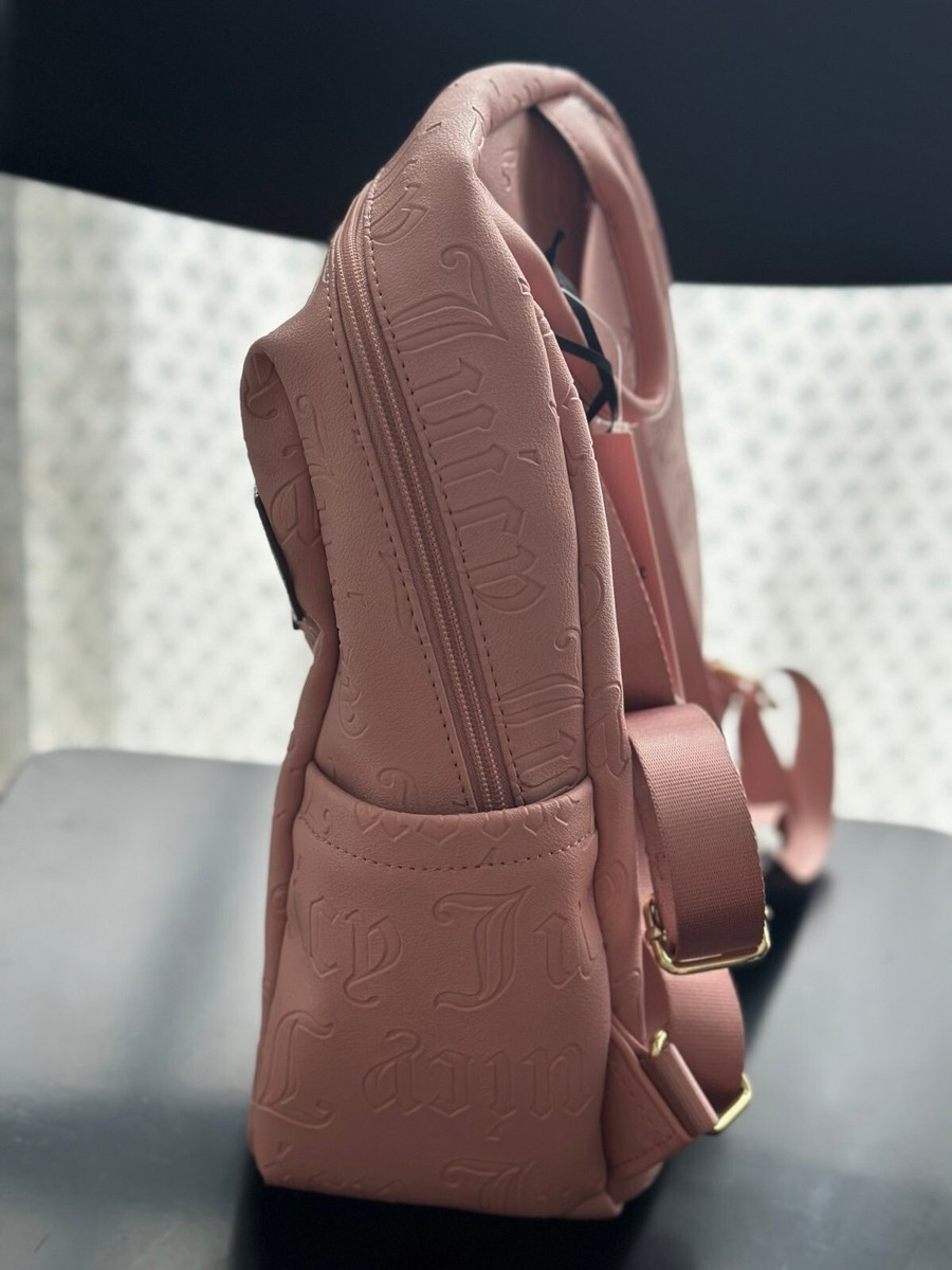 Juicy Couture Deboss Juicy Squad Backpack Juicy Couture | Bags | Juicy Couture Womens Black Debossed  main image 2
