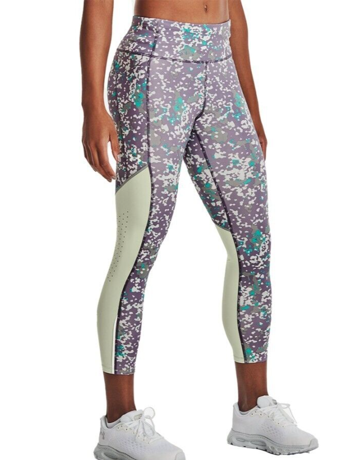 UNDER ARMOUR Women's UA Fly Fast Printed Ankle Leggings NWT Size: XS