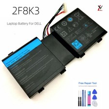 NEW Battery For Dell Alienware 17 R1 17X M17X-R5 Alienware 18 R1 18X 86Wh 2F8K3