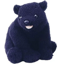 TY Beanie Buddy - CINDERS the Bear (8 inch) - MWMTs Stuffed Animal Toy