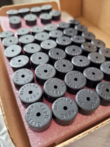 50 Pcs PIEZO BUZZER 3V-30V. 80 dB, 4 kHz - Picture 2 of 2