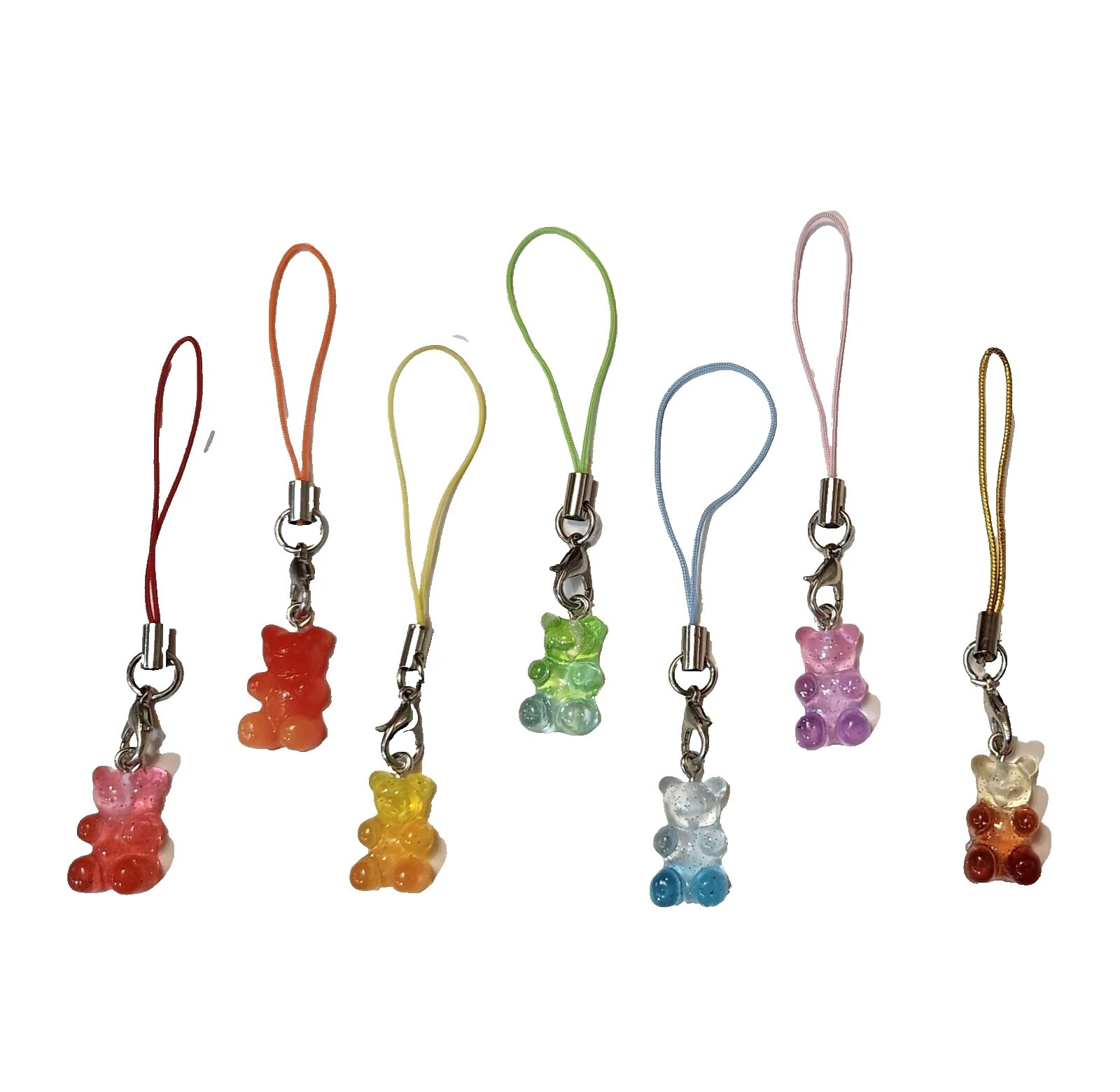 Multicolor Cell Phone Charms