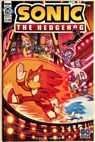 SONIC The HEDGEHOG Comic Book IDW #36 B Cover December 2020 Bagged & Boarded NEW - Picture 3 of 3