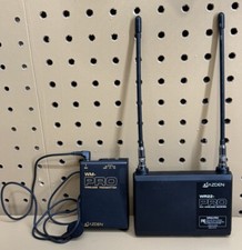 Azden WR22 Pro Wireless Microphone System 2 Channel Receiver, Lapel Mic, 1 Trans