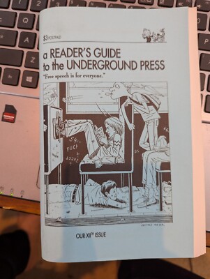 A READER'S GUIDE TO THE UNDERGROUND PRESS issue 12 1999 Zine