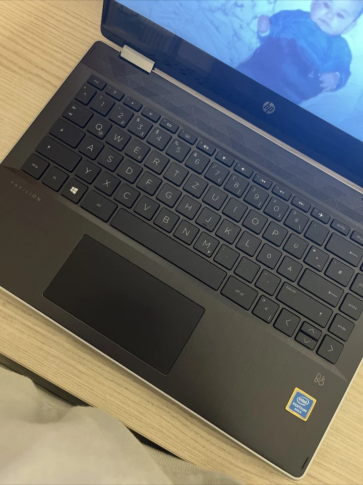 HP Pavilion x360 Convertible 14-dh0xxx mit Akkukabel - Bild 4 von 4