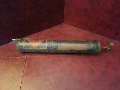 #ad Vintage Hudson Admiral Tin Metal Bug Sprayer Duster Hand Pump $7.61