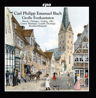 C.P.E. BACH / MAUCH / OITZINGER / OLRY - FESTIVE CANTATAS NEW CD