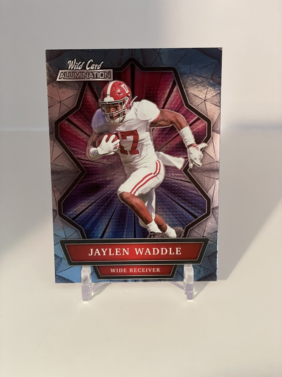 2021 Wild Card Jaylen Waddle ALUMINATION RC #ABC-12 Rookie Miami