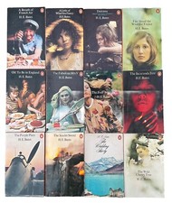H.E. Bates books x12 Vintage Orange Penguin Paperbacks Set Bundle Collection
