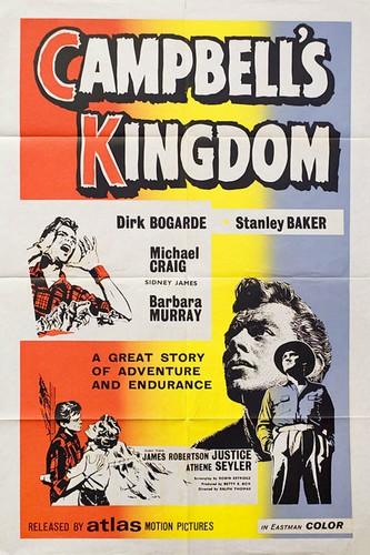 Campbell's Kingdom 1957 South African One Sheet Poster