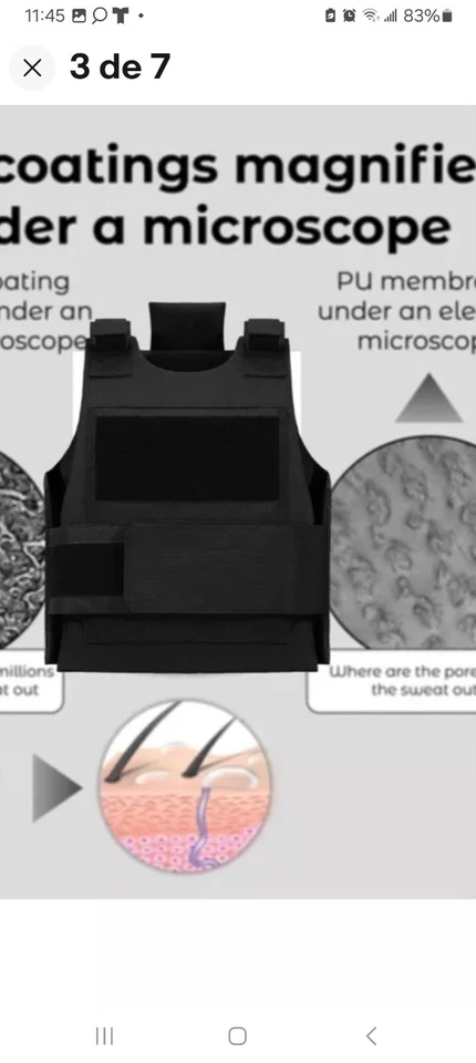 Chaleco de protección personal Tactico.(STRAFFI) Foto 3 de 4