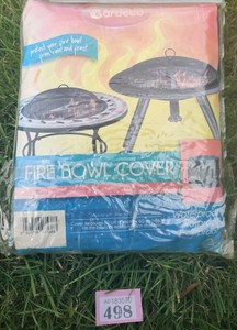 Gardeco Cover Fire Bowl Fire Pit Cover Upto 80cm Diameter Green