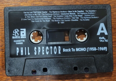 PHIL SPECTOR Back to Mono (1958-1968) 4 Cassette Set +Lyric