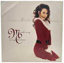MARIAH CAREY "Merry Christmas" LP 2020 Clear w/ White, Red And Green Splatter