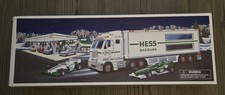 2003 Hess Truck with Race Cars NIB
