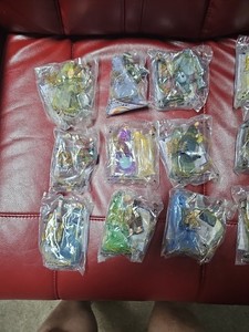 The Lord Of The Rings 2001 Burger King Toys. Complete set, Lot of 19 pieces 