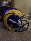 Los Angeles Rams Puka Nacua Signed Replica Helmet Fanatics Authentication