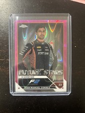 2023 Topps Chrome F1 #91 Juan Manuel Correa Fuchsia Lava /250 F2 BA
