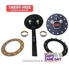 Rci 7080A, Kit Black Aluminum Fuel Pump In-Tank Mount 12 Bolt Universal Performa