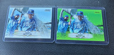 2025 Topps Stadium Club Bobby Witt Jr. Green Foil Parallel & Base