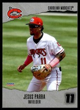 2023 Jesus Parra Choice Minor League Rookie Card RC Carolina Mudcats