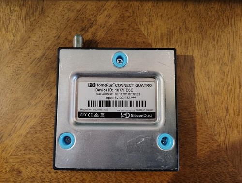 HDHomeRun CONNECT QUATRO 4-Tuner OTA Network TV Tuner DVR (HDHR5-4US) - Picture 5 of 5