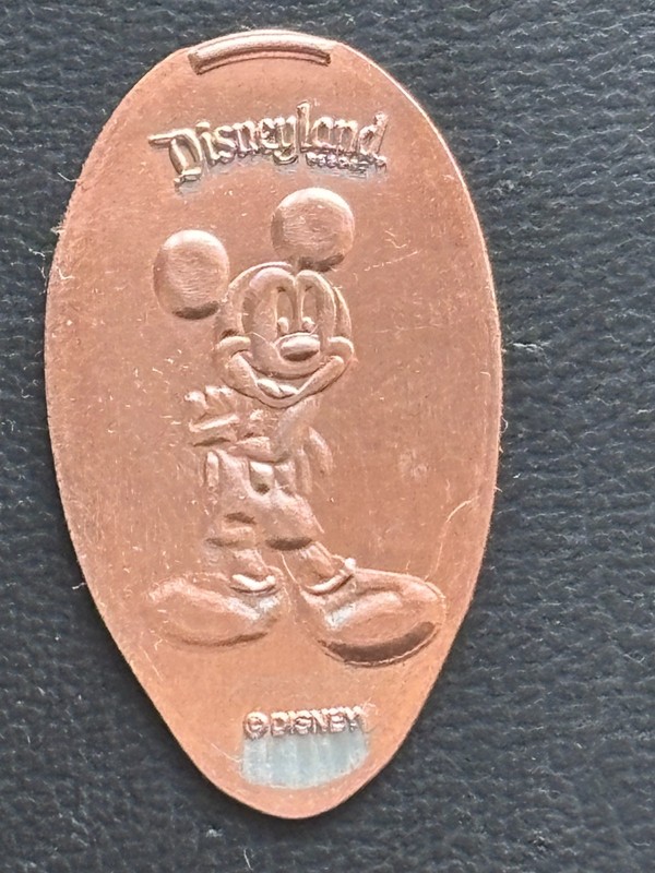 MICKEY MOUSE Pressed Penny ~  Disneyland Resort ~