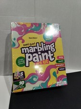 Dan Darci Marbling Paint Art Kit for Kids Arts and Crafts for Girls Boys Ages