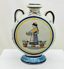 rare gourde en faiënce HB